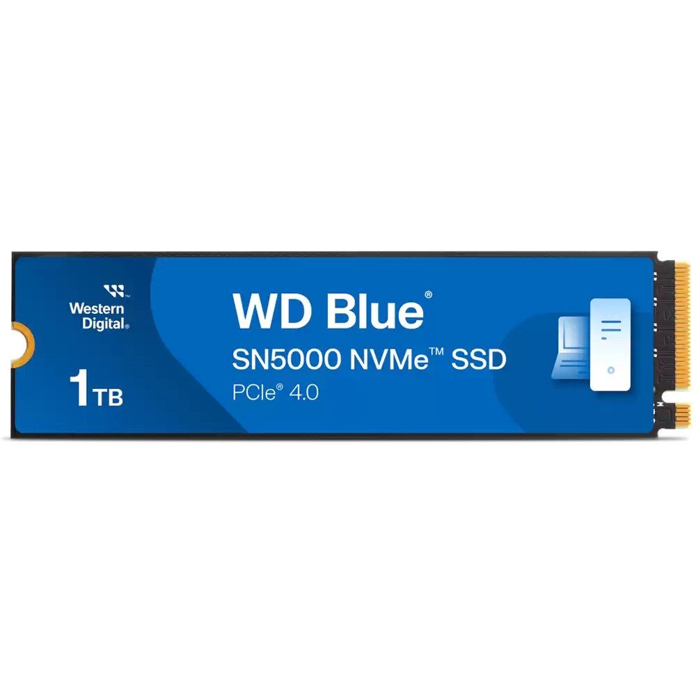 1TB WD Blue SN5100 PCIe 4.0 M.2 NVMe SSD