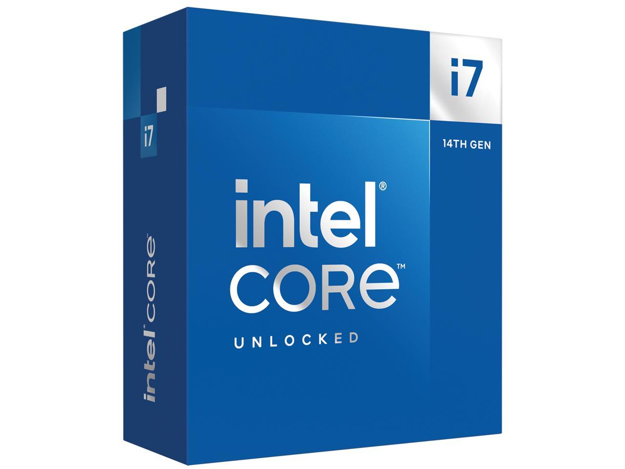 Intel i7-14700K Raptor lake LGA1700 8P+12E kjarna örgjörvi