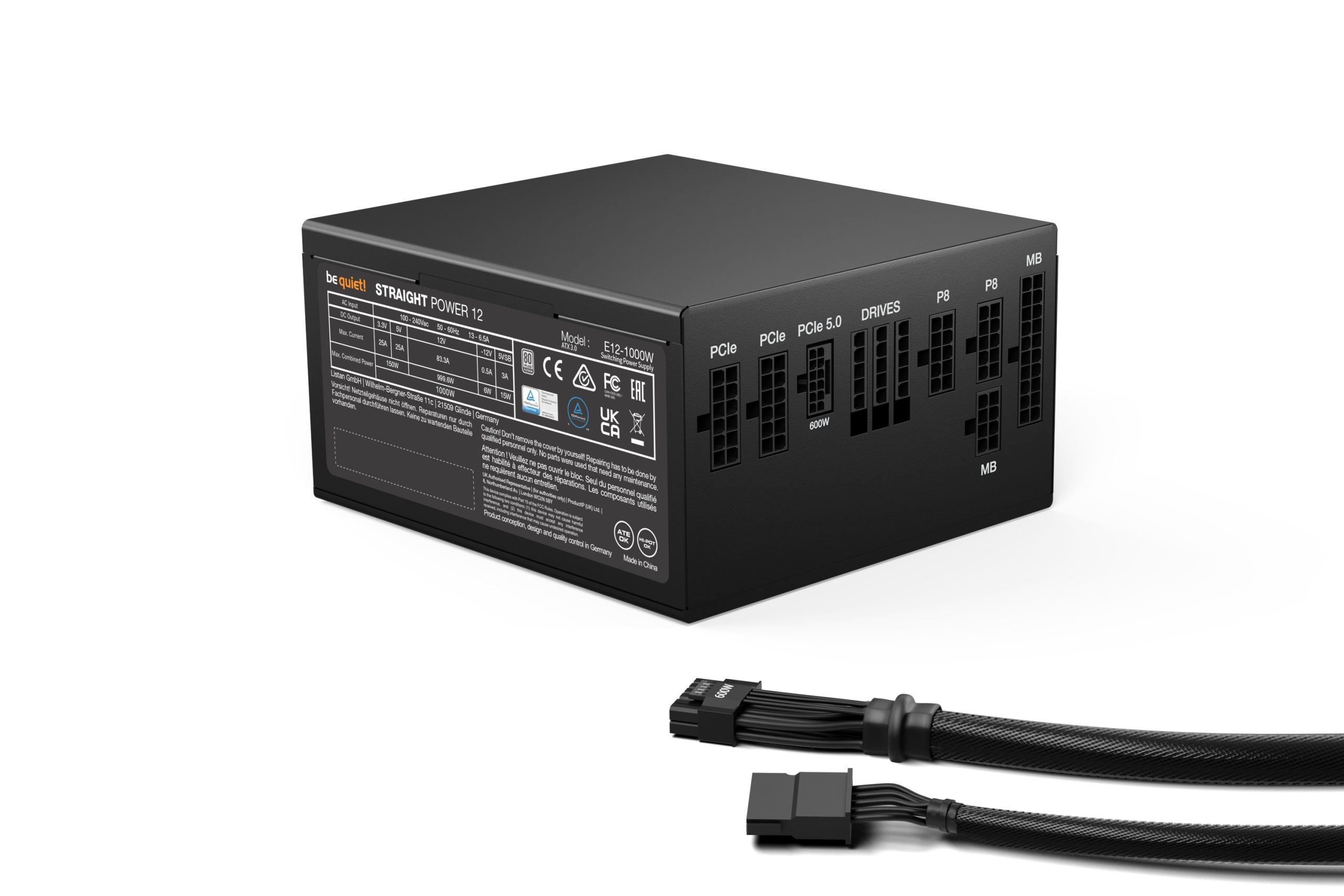 Be quiet! Straight Power 12 Platinum 1000W - Image 7