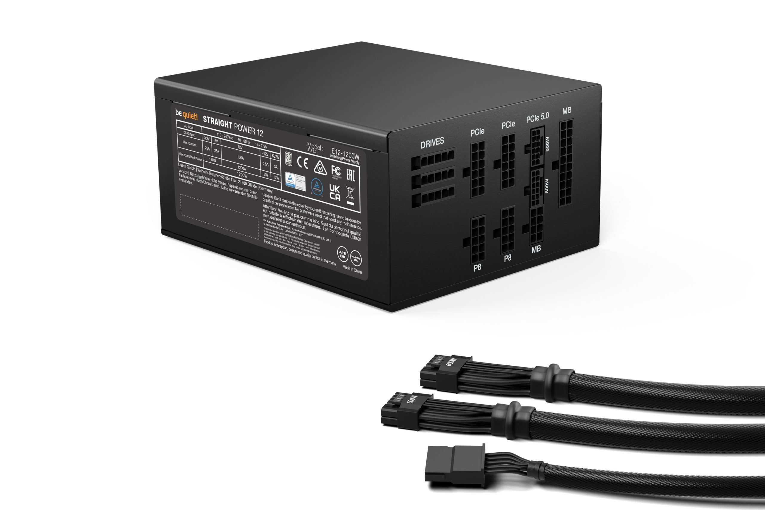 Be quiet! Straight Power 12 Platinum 1200W - Image 7