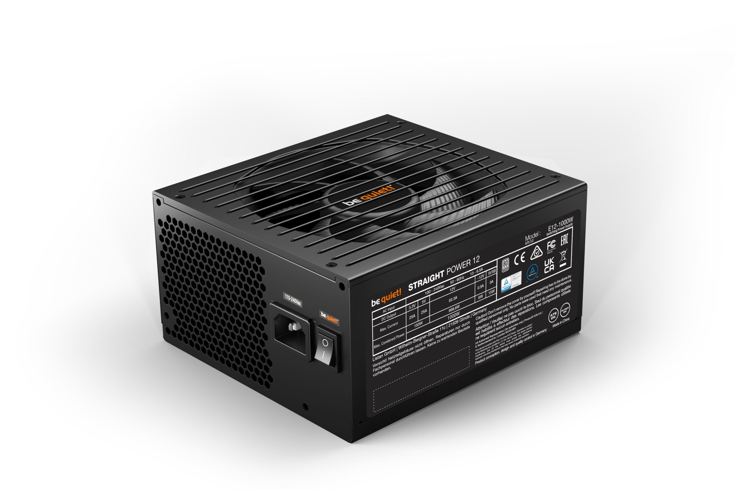 Be quiet! Straight Power 12 Platinum 1000W - Image 6