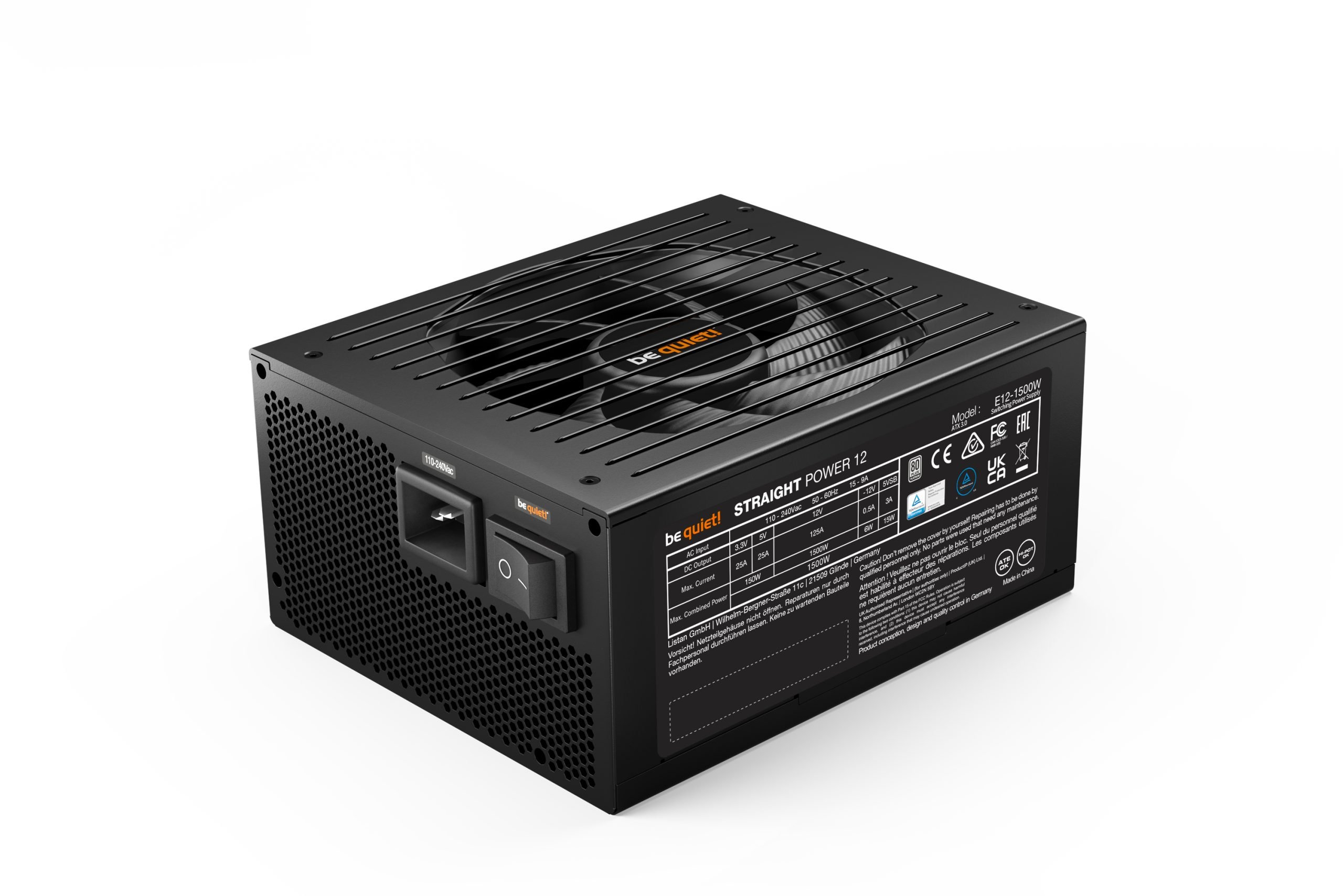 Be quiet! Straight Power 12 Platinum 1500W - Image 6
