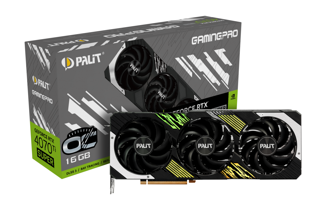 Palit GeForce RTX 4070Ti Super GamingPro OC 16GB