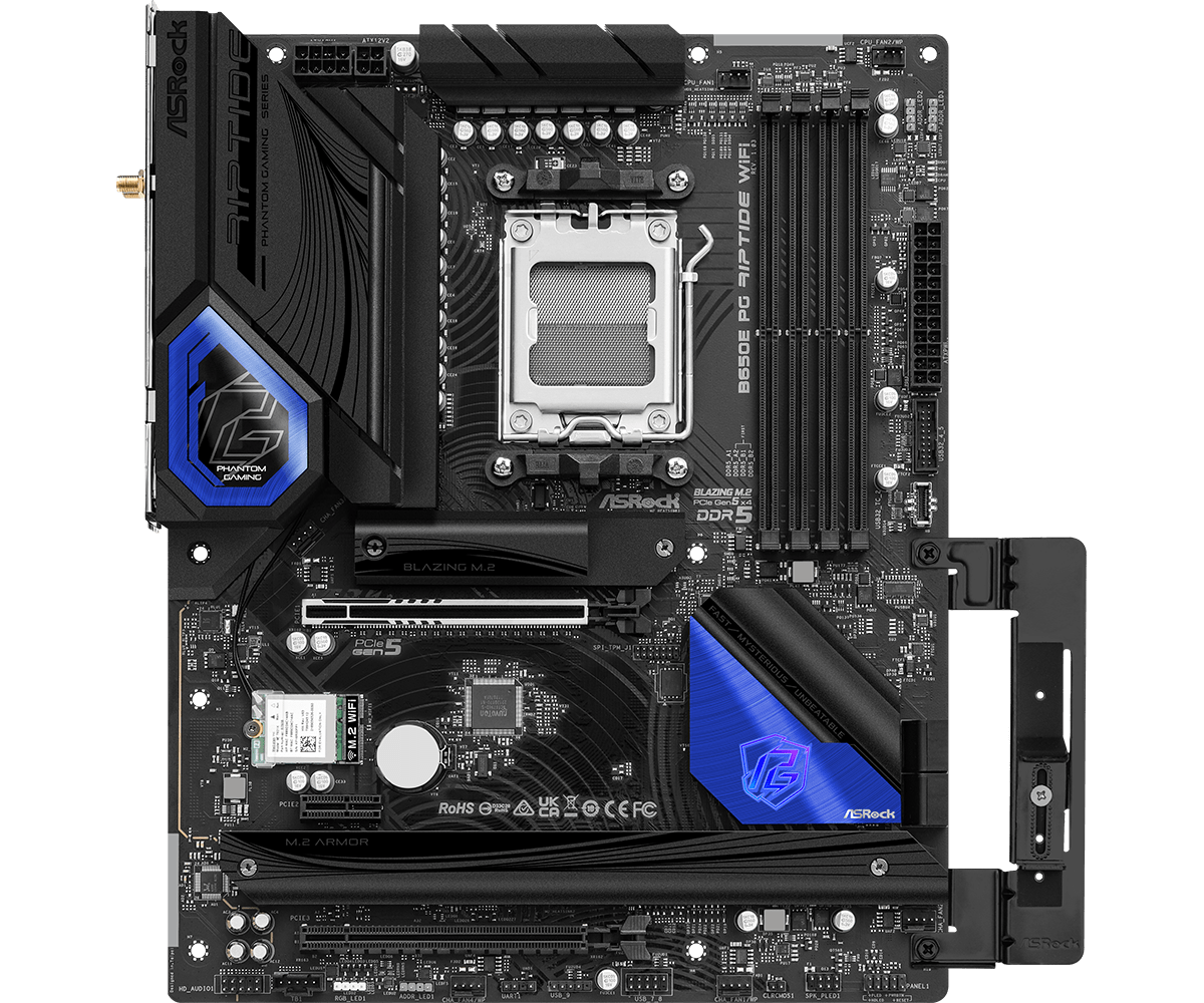 ASRock B650E PG Riptide WiFi ATX AM5 móðurborð - Image 2