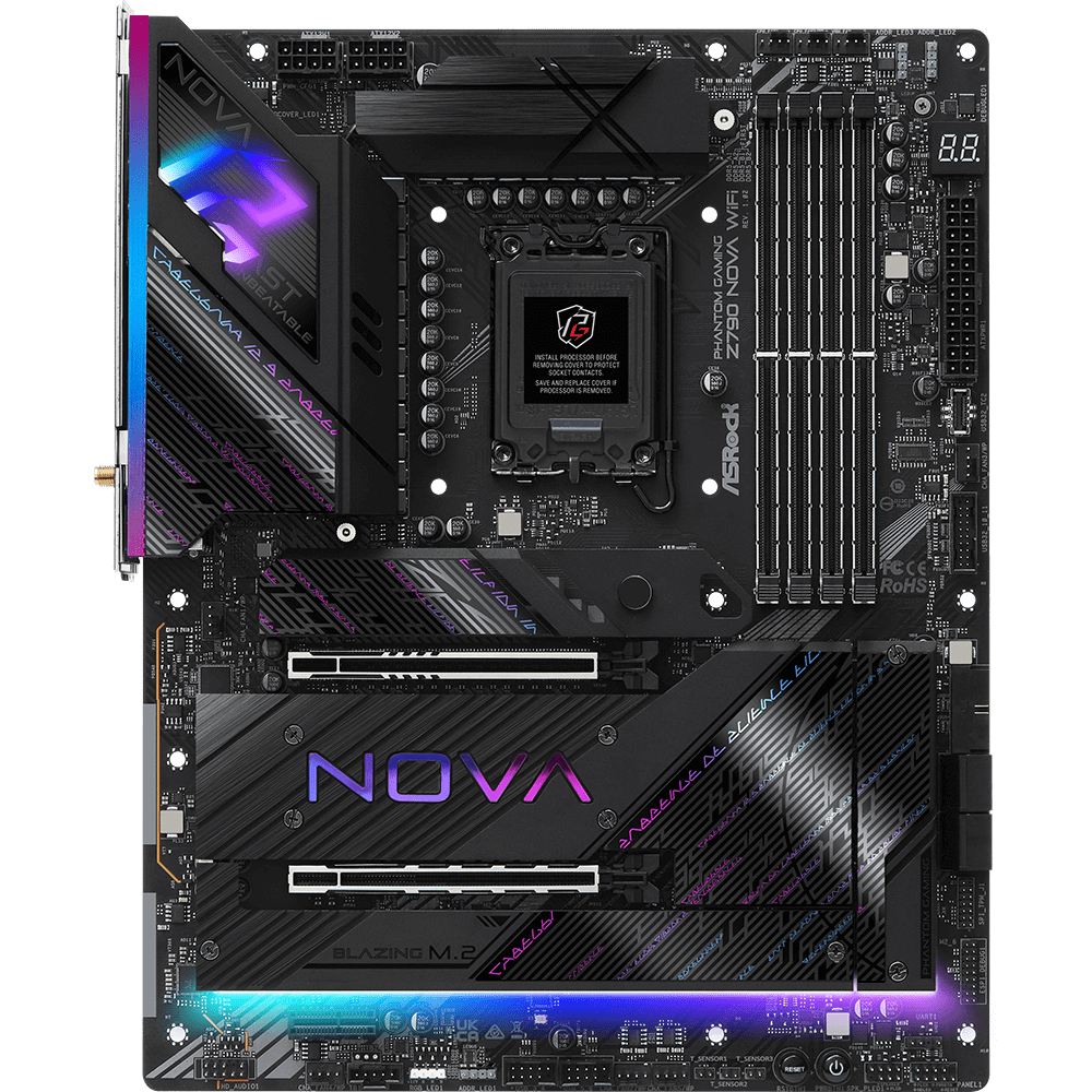 ASRock Z890 Nova WiFi ATX Intel LGA1851 móðurborð
