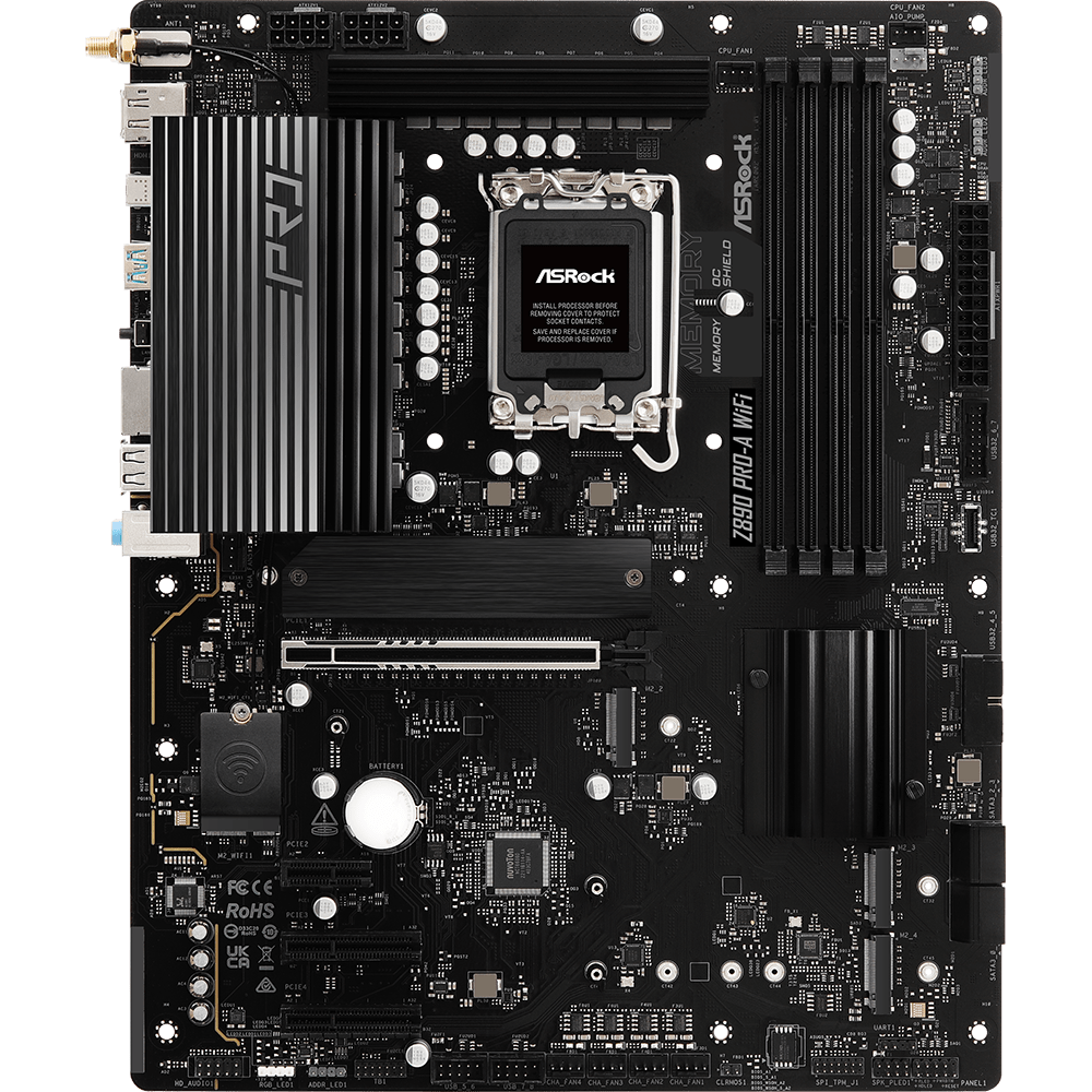 ASRock Z890 Pro-A WiFi ATX Intel LGA1851 móðurborð