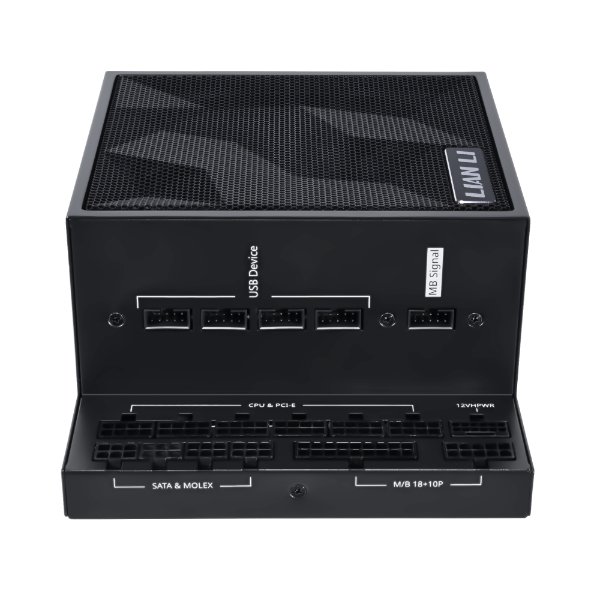 Lian-Li Edge 1000W 80+ Platinum ATX 3.0 aflgjafi, svartur - Image 4