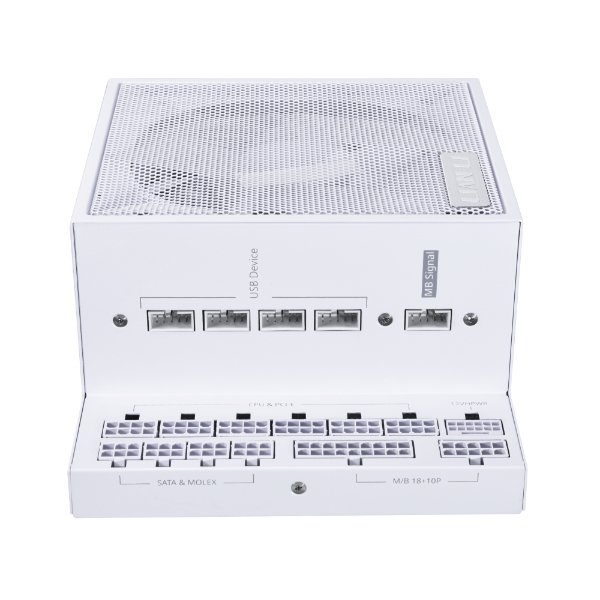 Lian-Li Edge 1300W 80+ Platinum ATX 3.0 aflgjafi, hvítur - Image 3