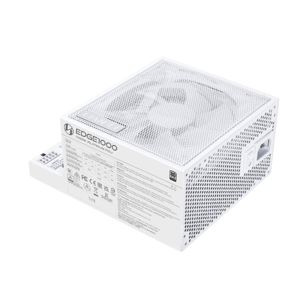 Lian-Li Edge 1000W 80+ Platinum ATX 3.0 aflgjafi, hvítur