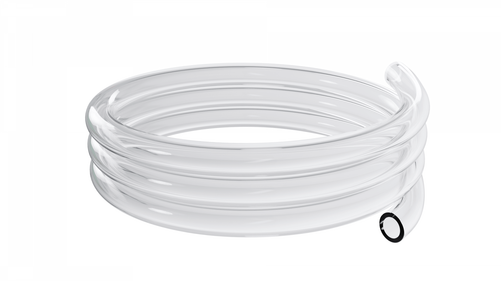 EK-Loop Soft Tube 10/16mm 3m - Clear - Image 2