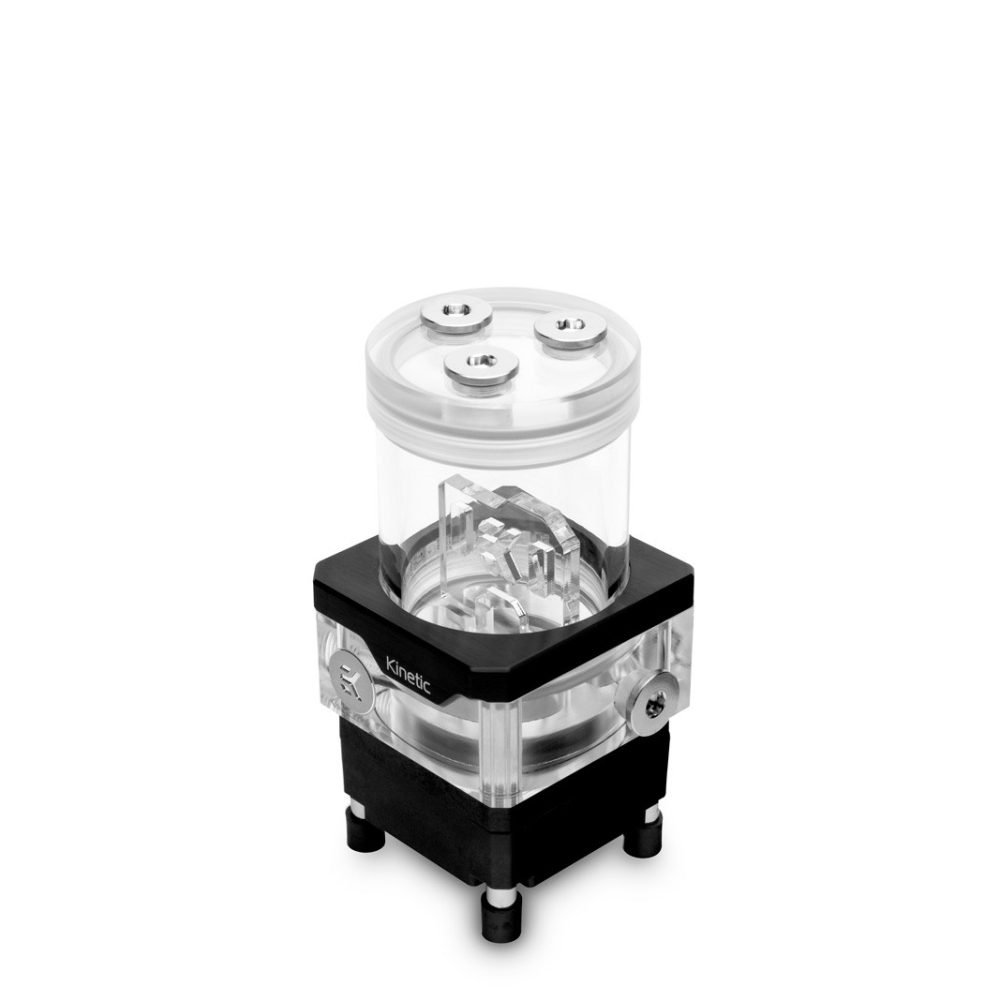 EK-Quantum Kinetic TBE 120 VTX PWM D-RGB - Plexi