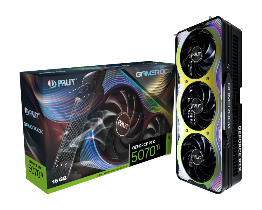 Palit GeForce RTX 5070Ti GameRock, 16GB