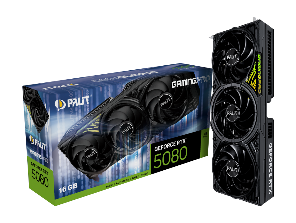Palit GeForce RTX 5080 GamingPro, 16GB
