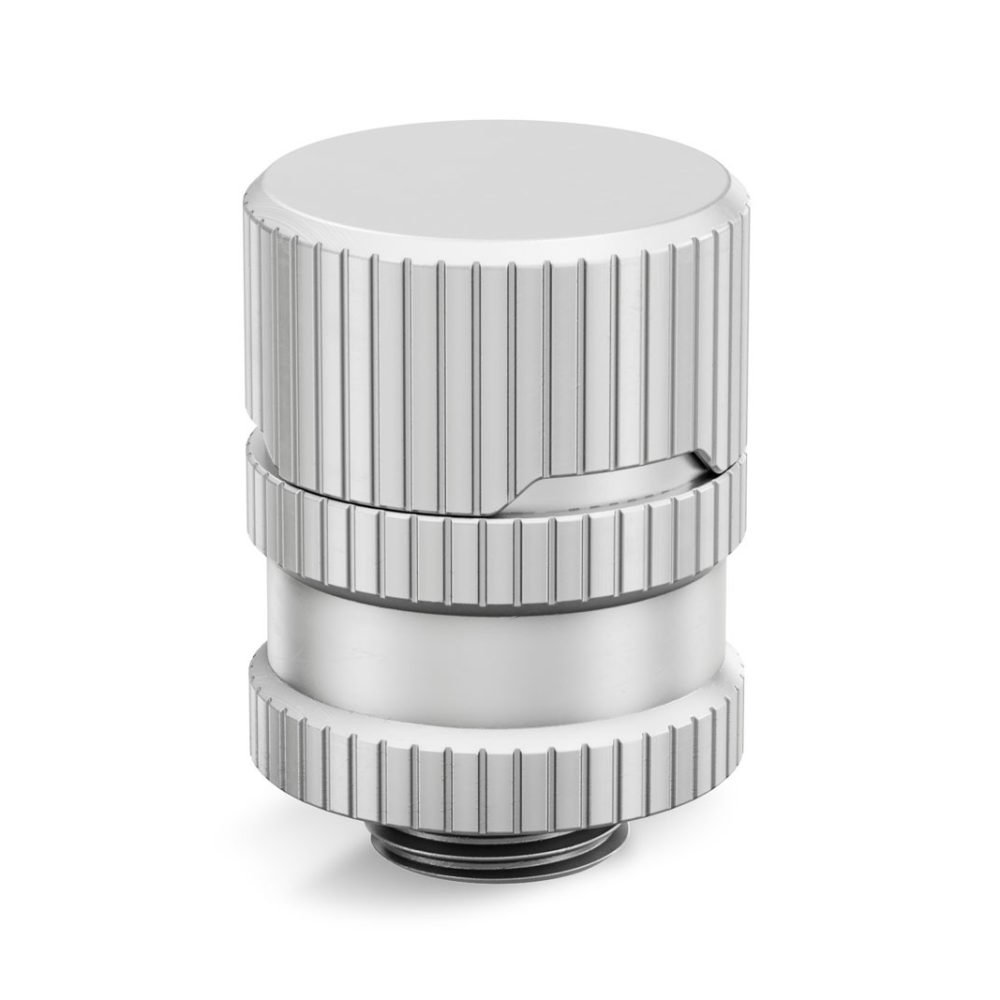 EK-Quantum Torque Drain Valve - Satin Titanium