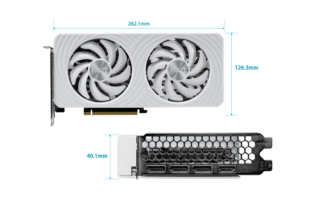 Palit GeForce RTX 5060Ti White OC 16GB - Image 2