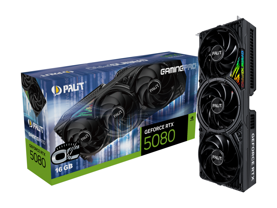 Palit GeForce RTX 5080 GamingPro OC, 16GB