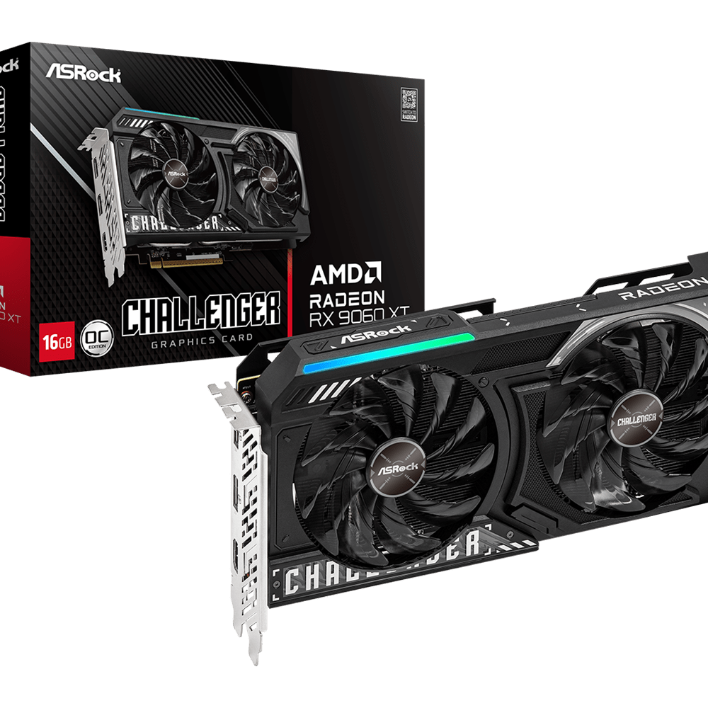 AMD Radeon™ RX 9060XT Challenger 16GB OC