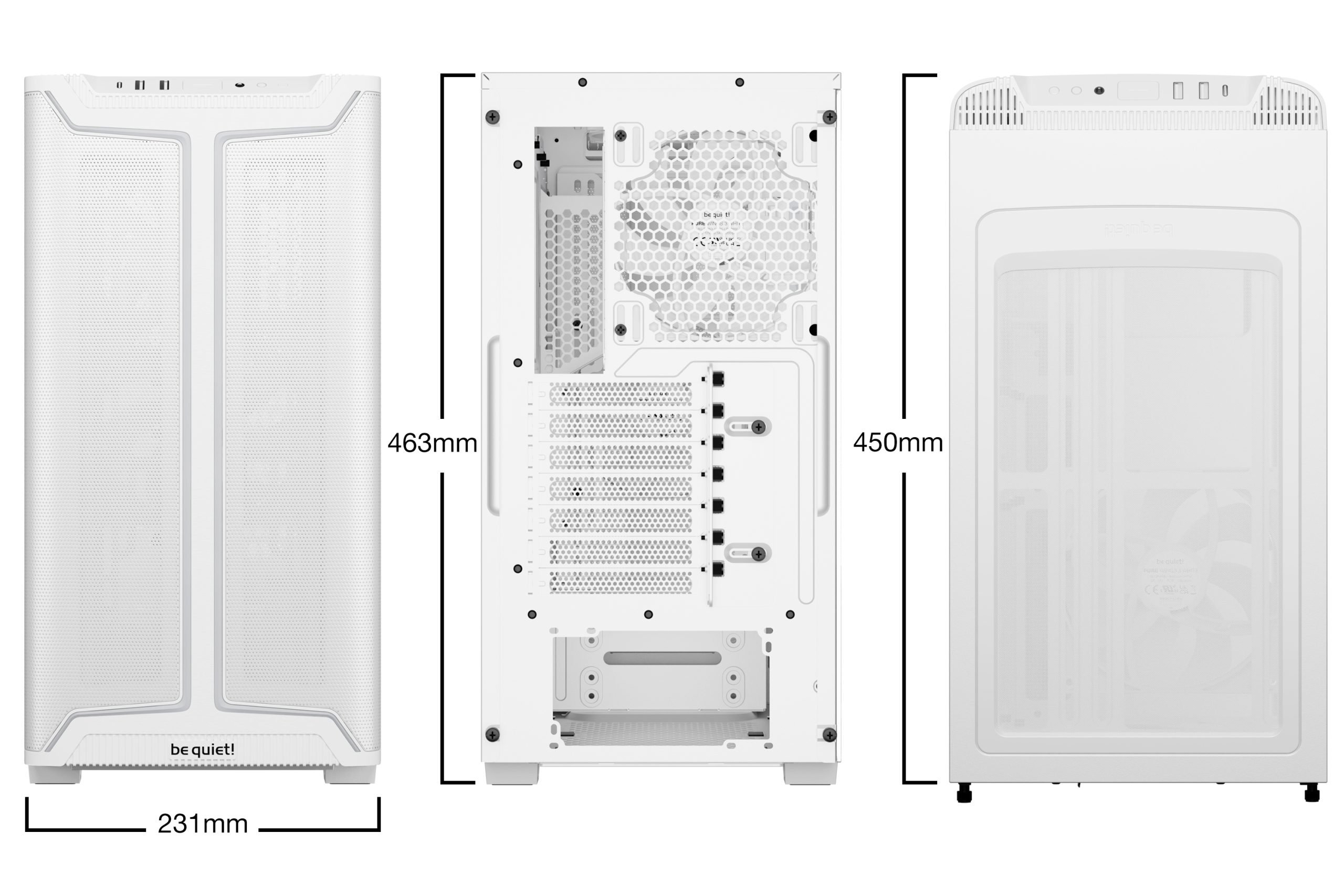 Be quiet! Pure Base 501 DX White - Image 8