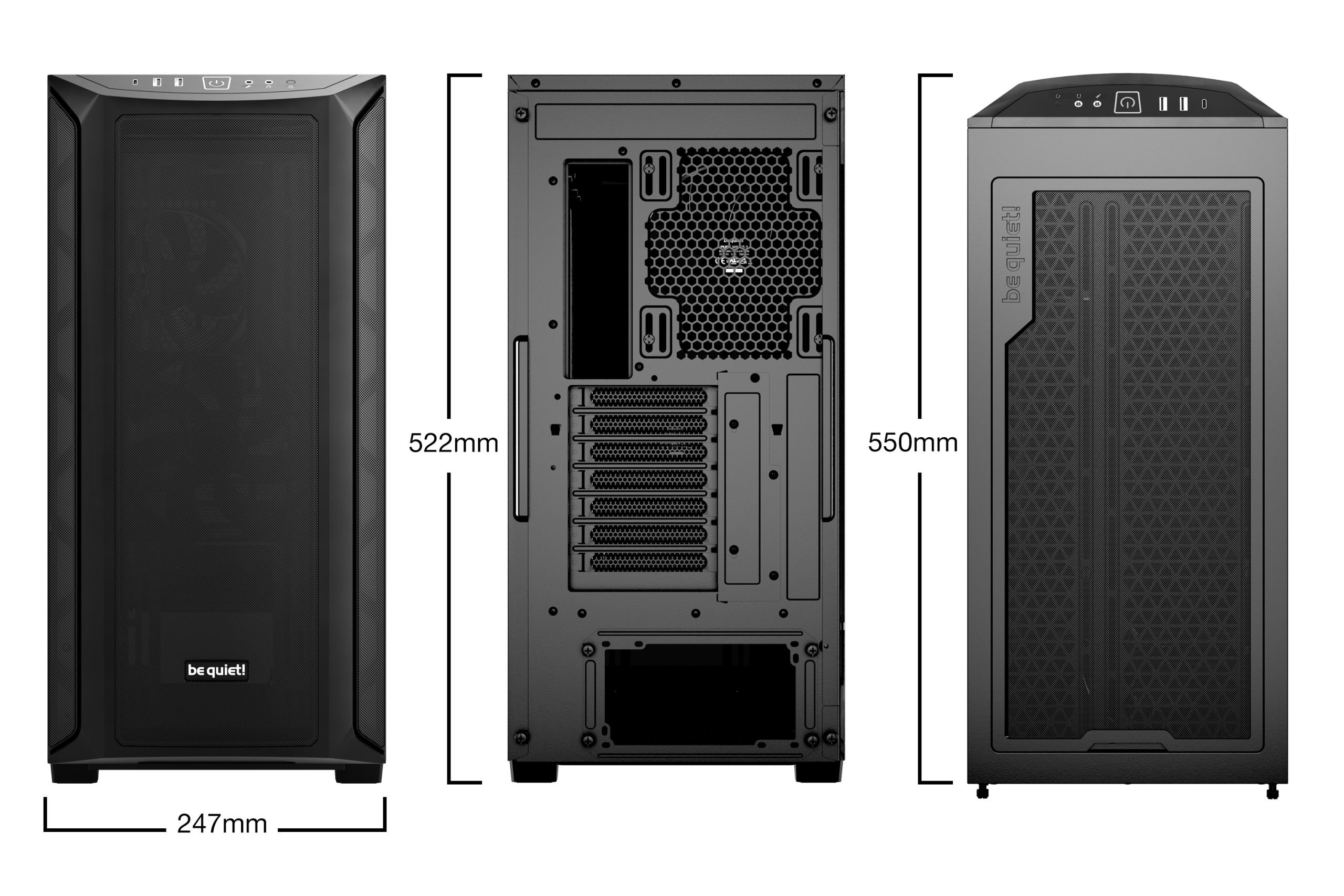 Be quiet! Shadow Base 800 Black - Image 2