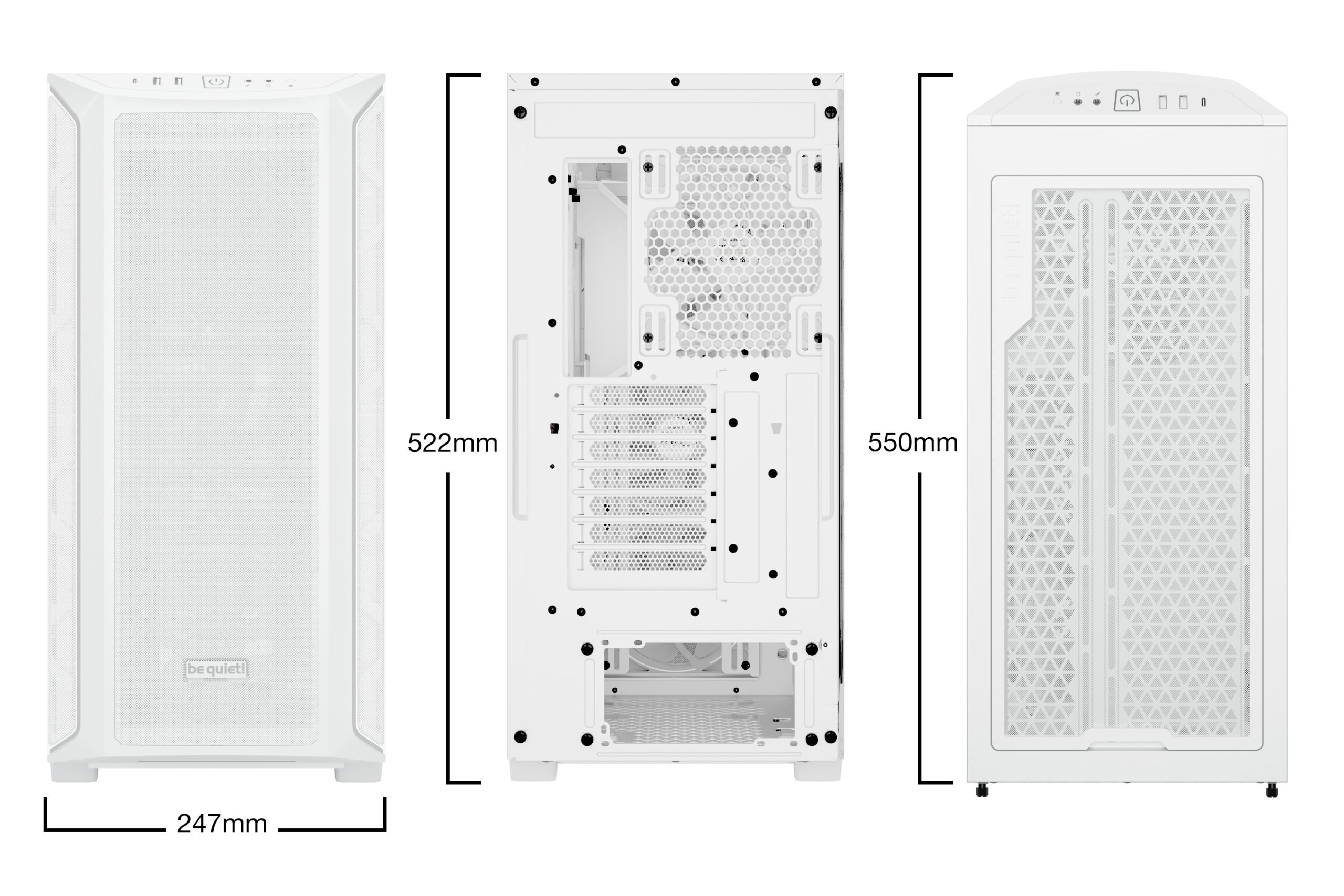 Be quiet! Shadow Base 800FX White - Image 2