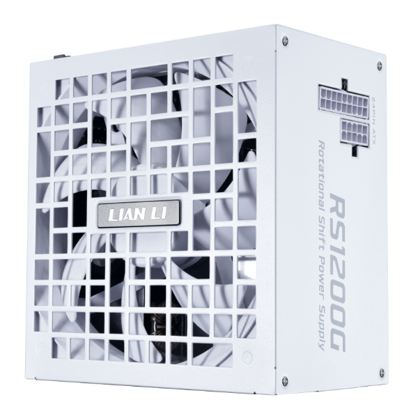 Lian-Li RS 1200W 80+ Gold ATX 3.0 aflgjafi, hvítur